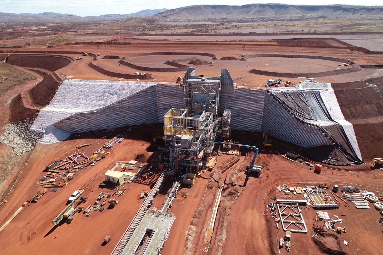 Rio Tinto West Angelas iron ore mining operation, Pilbara, Western Australia